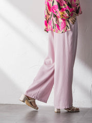 【40周年限定】カラーデニムイージーワイドパンツ