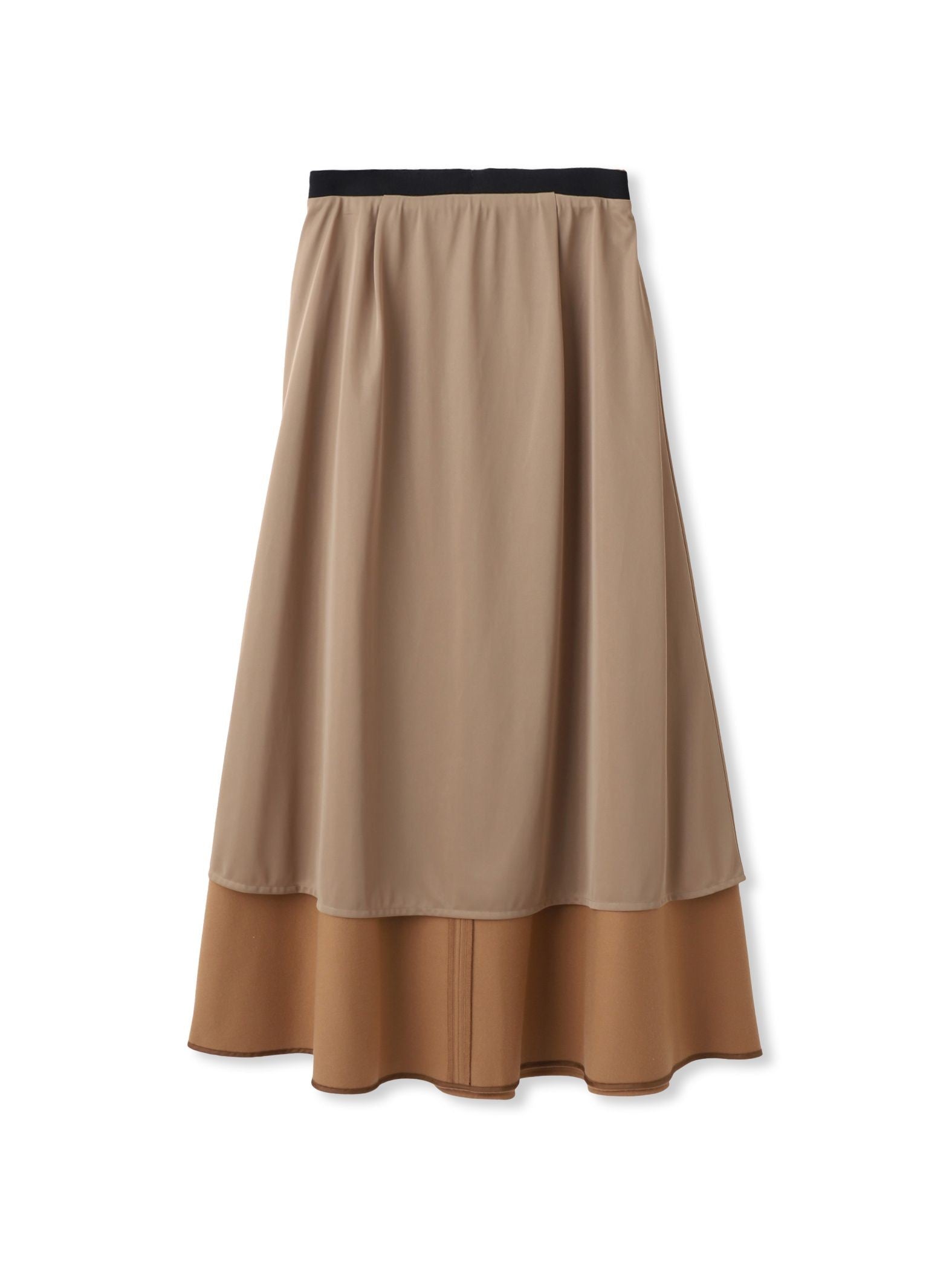 両面起毛ストレッチスカート≪洗濯機で洗える≫