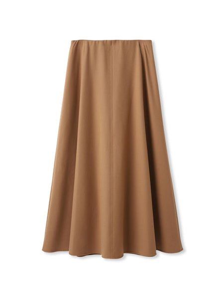 両面起毛ストレッチスカート≪洗濯機で洗える≫