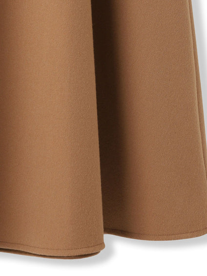 両面起毛ストレッチスカート≪洗濯機で洗える≫