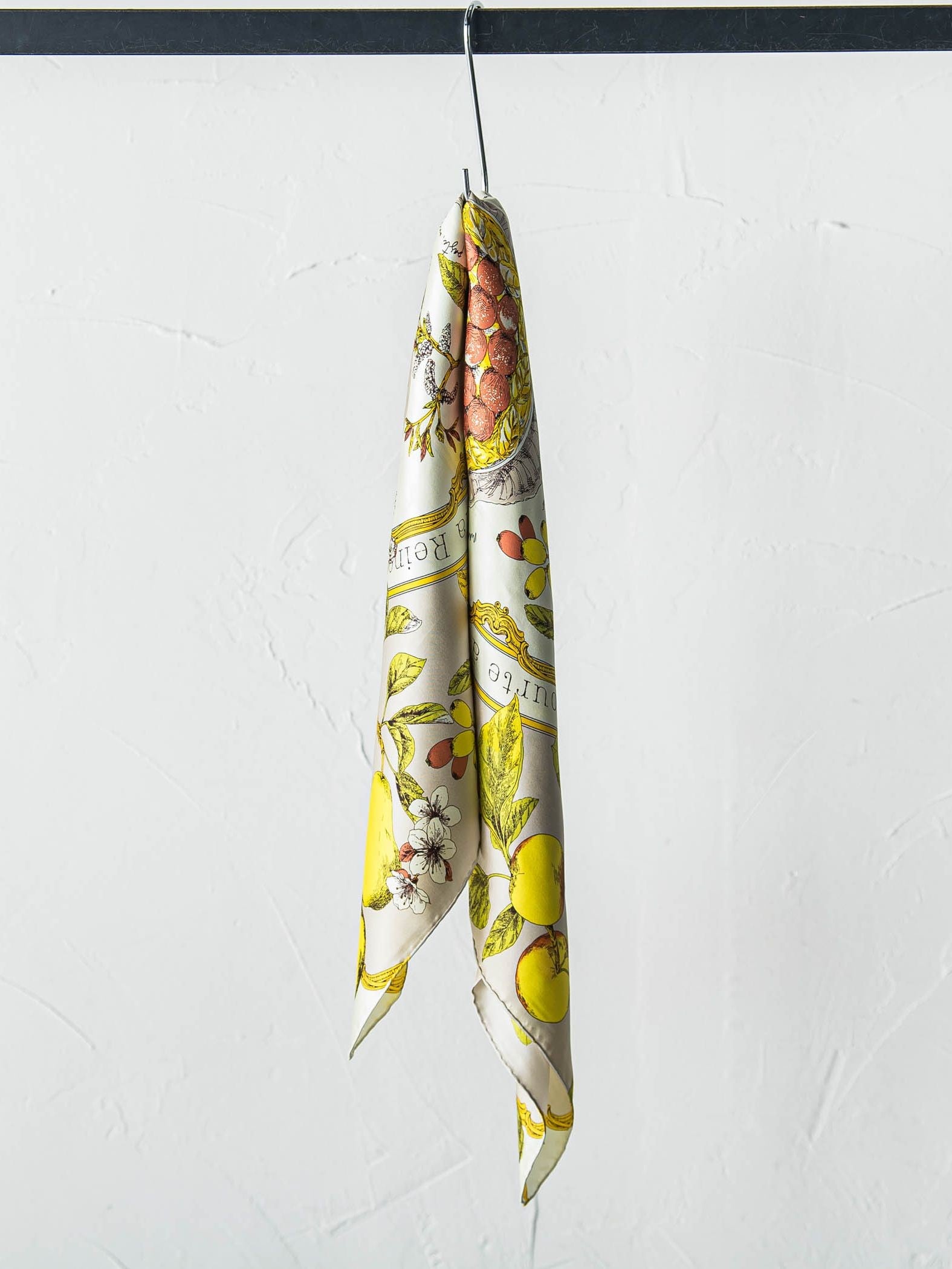 【WEB限定】【manipuri】＜シルクスカーフ88＞アンティークレシピ