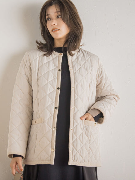 キルティングコート≪手洗い可能≫ | Droite lautreamont