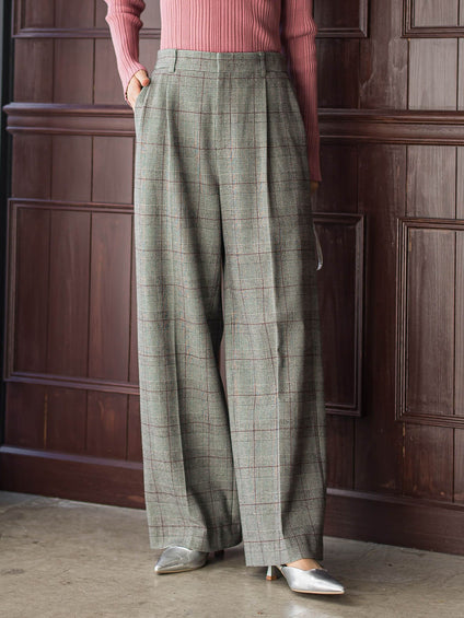 【新色追加】両面起毛ストレッチパンツ≪洗濯機で洗える≫