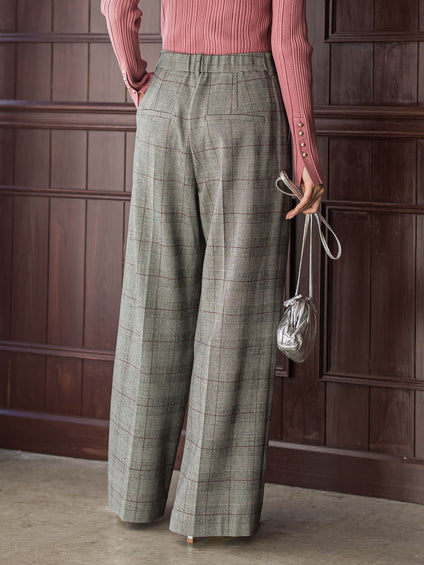 【新色追加】両面起毛ストレッチパンツ≪洗濯機で洗える≫