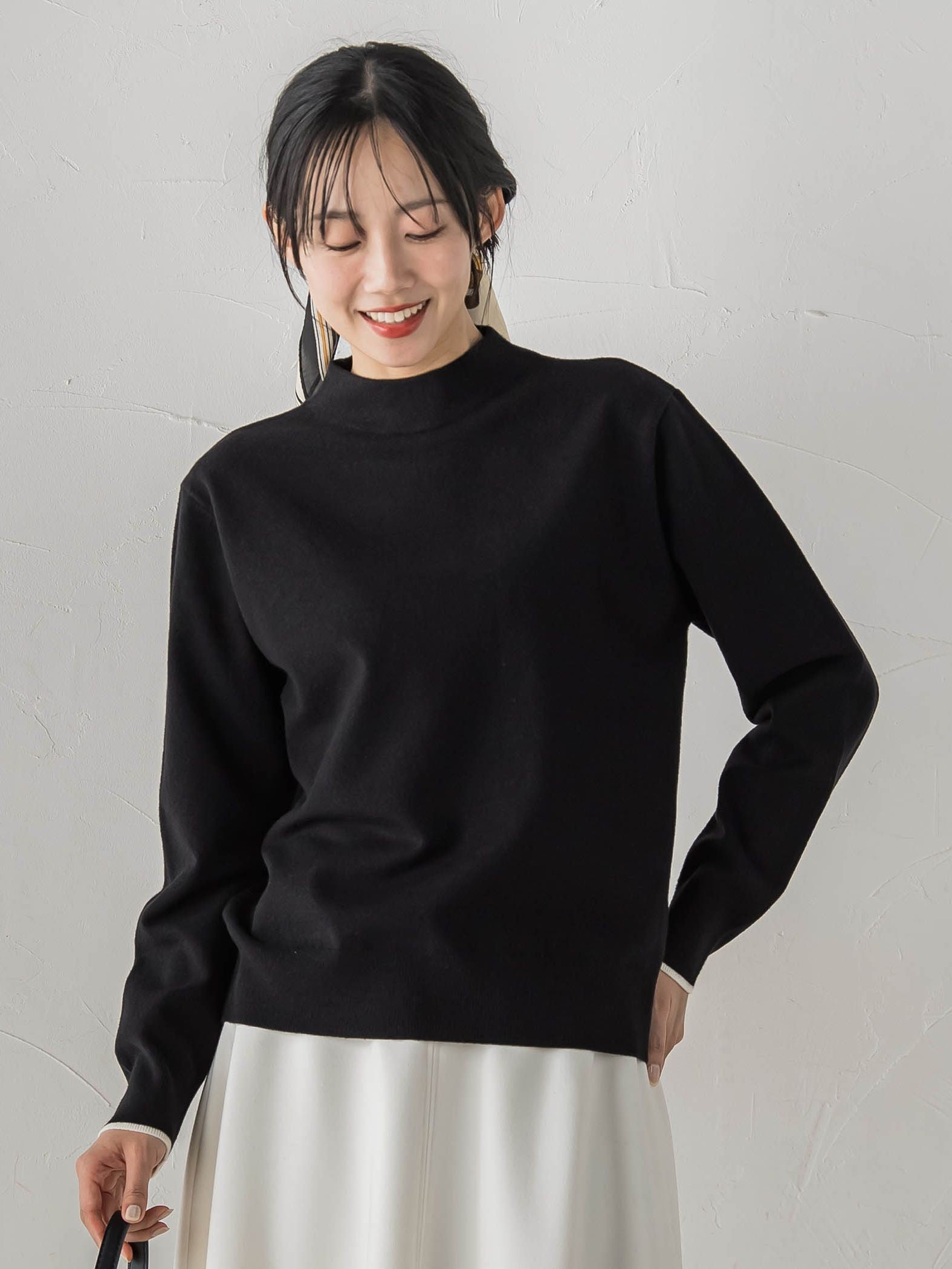 【WEB限定】スーパーストレッチプルオーバー≪洗濯機で洗える≫