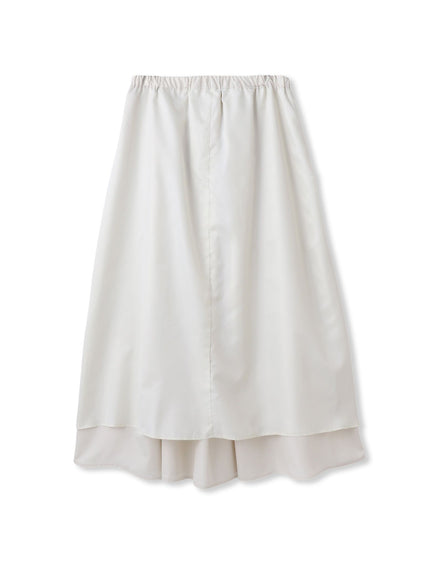 タフタタックスカート≪洗濯機で洗える≫