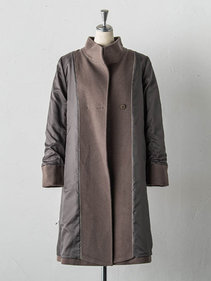 プレミアムウールカシミヤロングコート