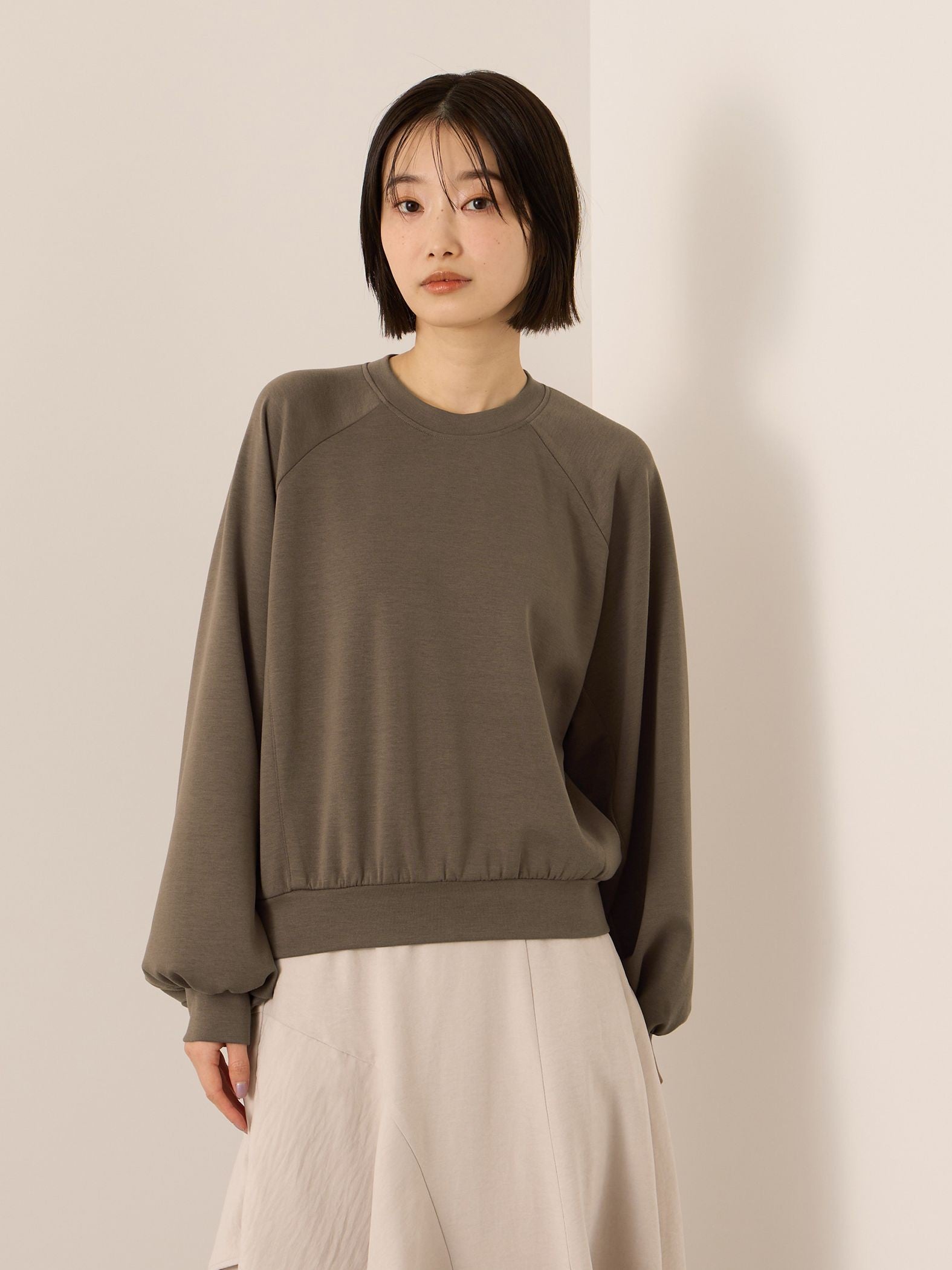 【予約販売】ライトダンボールプルオーバー≪手洗い可能≫