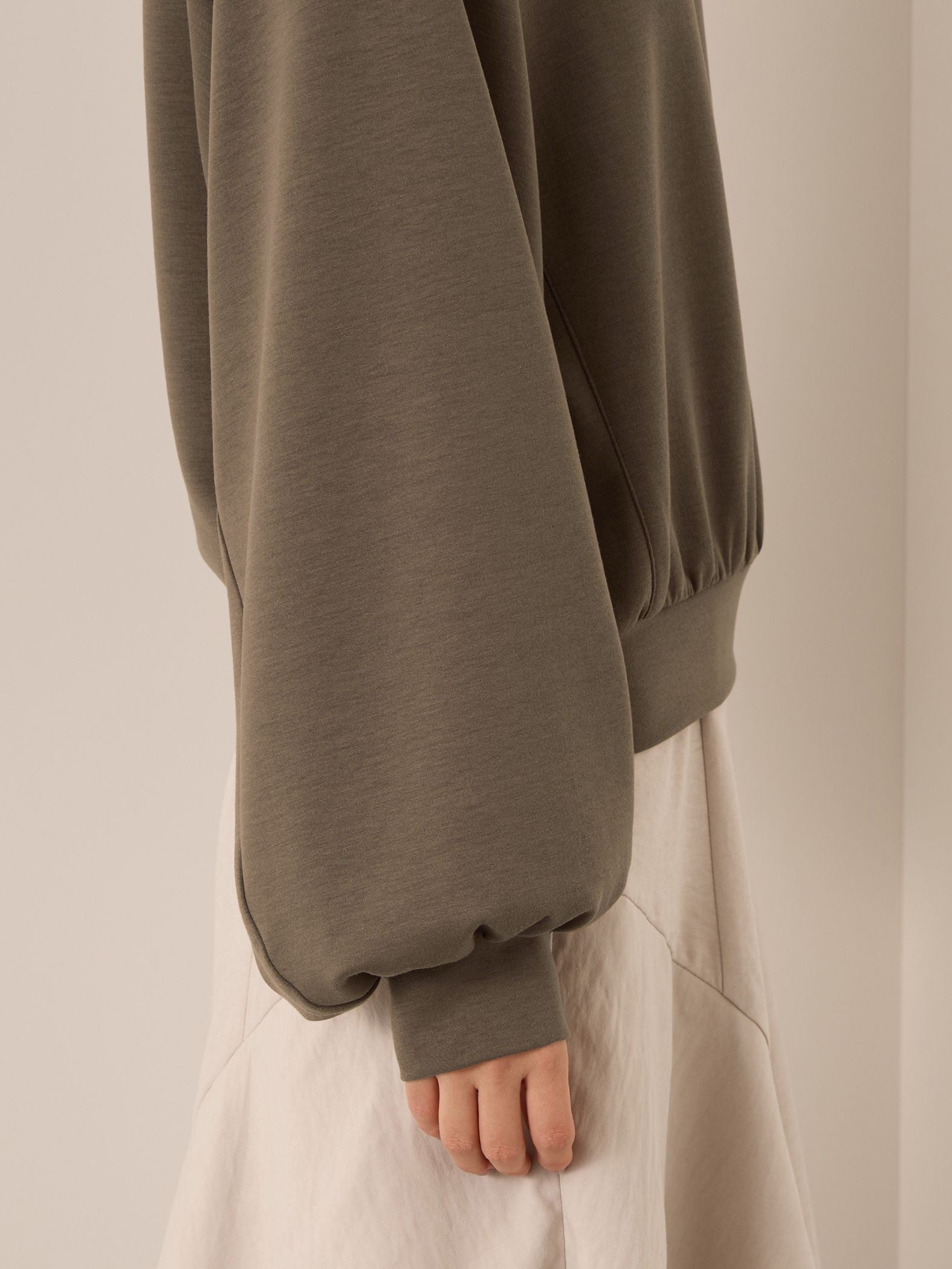 【予約販売】ライトダンボールプルオーバー≪手洗い可能≫