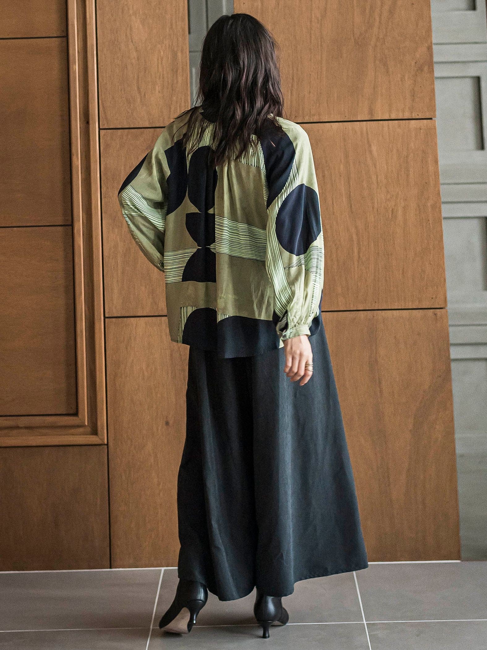 【ゆるっと上品】私に似合うキュロットパンツ≪手洗い可能≫