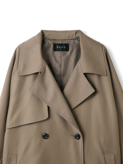 テントラインミドルトレンチコート