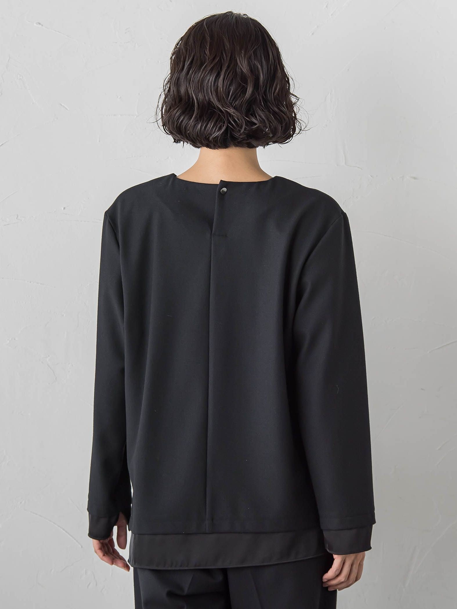 ピクシエスタVネックブラウス≪洗濯機で洗える≫