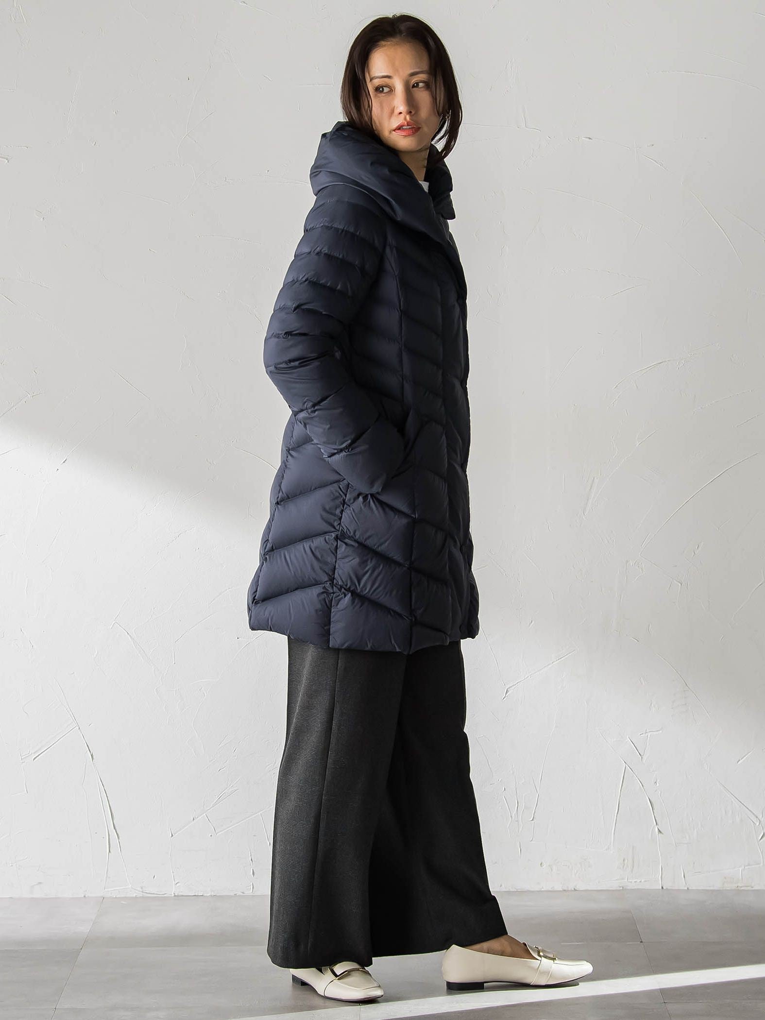 Surface Light ボリュームネックダウンコート