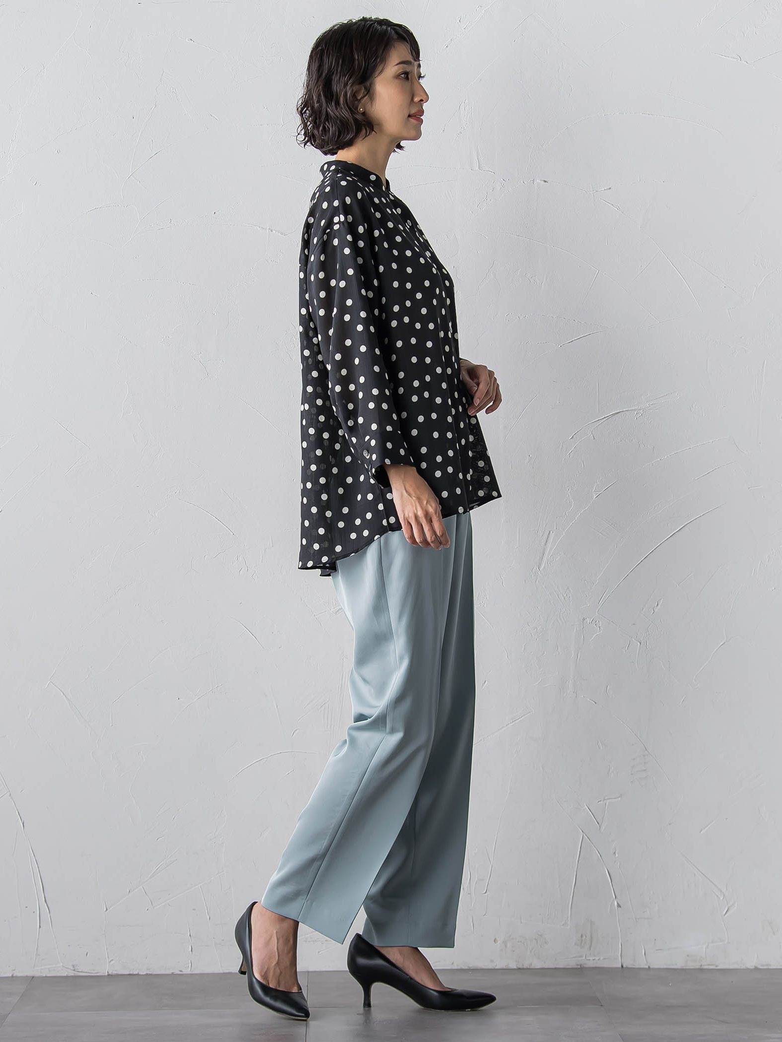 【大きいサイズ】【受注会限定】マルチパターンブラウス