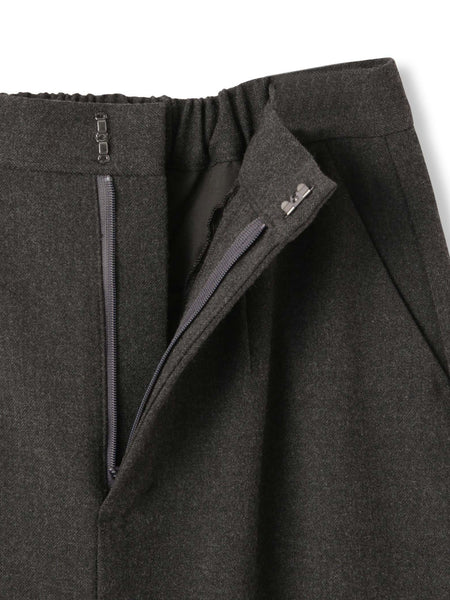 ウールライクストレッチIラインスカート≪手洗い可能≫