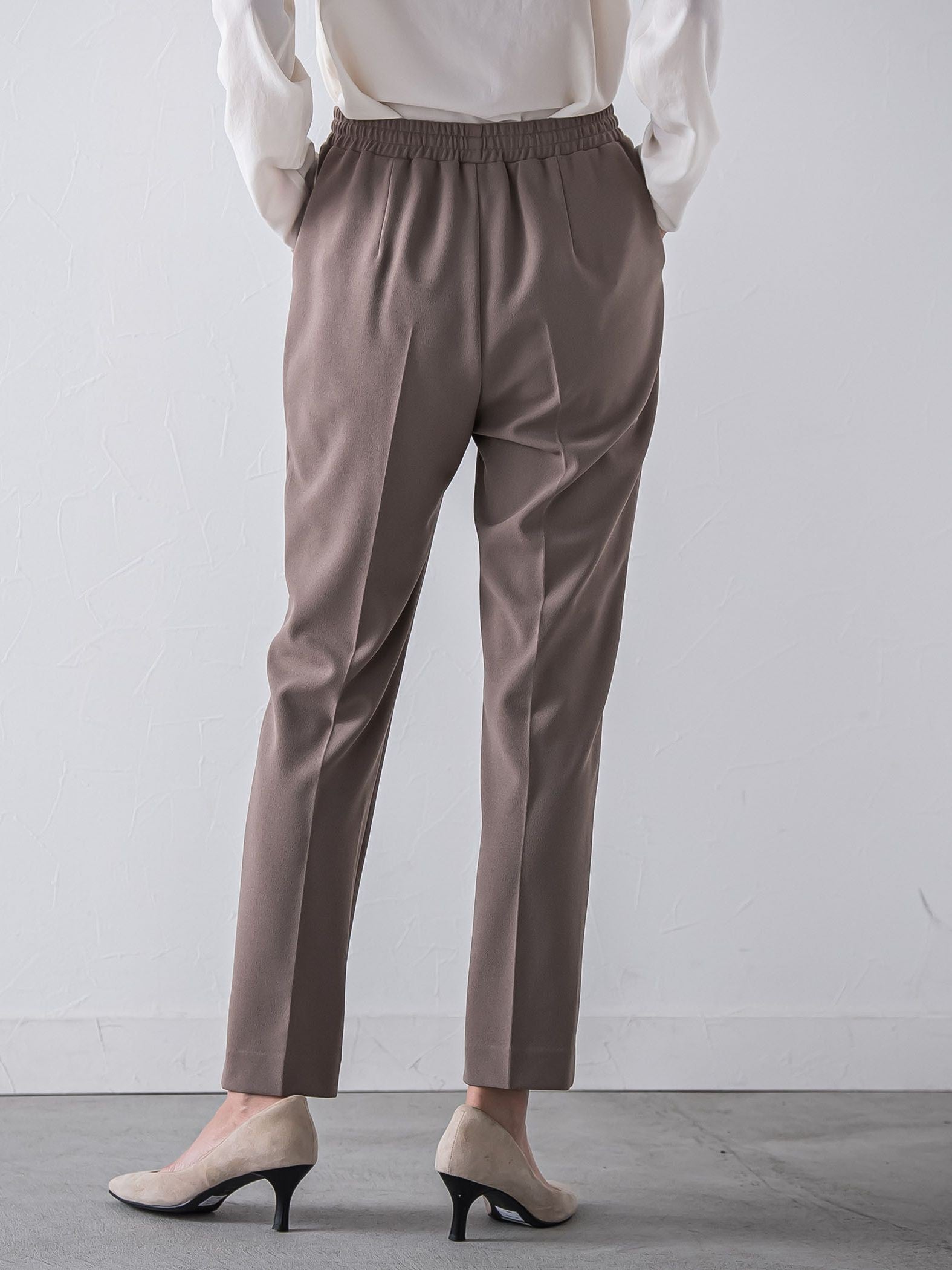 【大きいサイズ】【biyori/極】”着心地も美しさも”パーフェクトムーブパンツ≪洗濯機で洗える≫