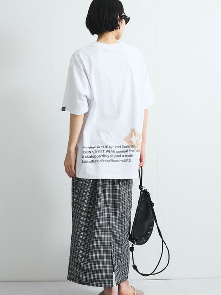 【VISION STREET WEAR】スプレープリントTシャツ≪洗濯機で洗える≫