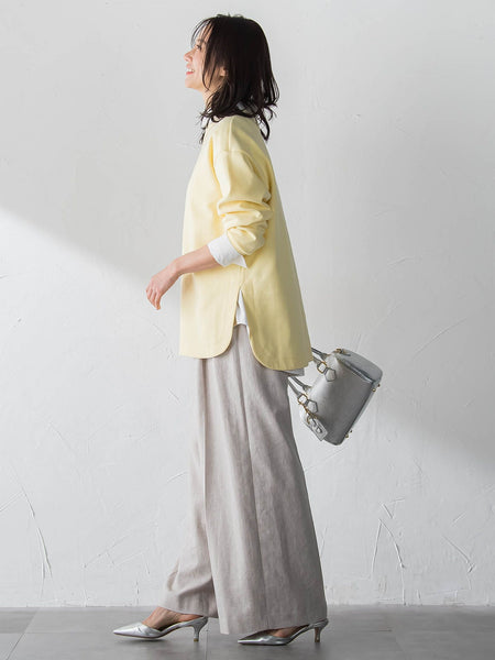 【WEB限定】美フォルムデイリープルオーバー≪洗濯機で洗える/11号あり≫