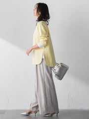 【WEB限定】美フォルムデイリープルオーバー≪洗濯機で洗える/11号あり≫