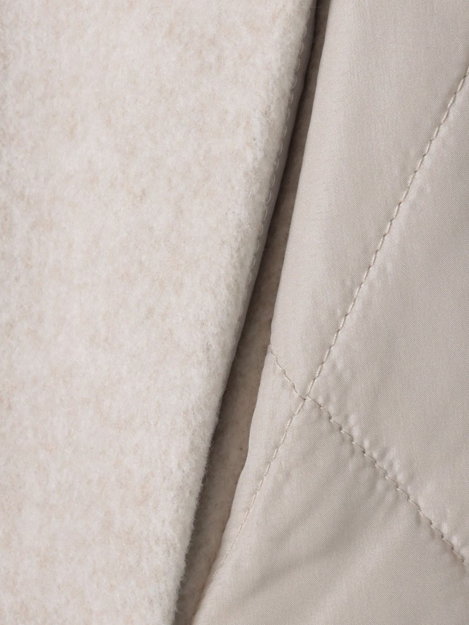 【biyori】キルティングノーカラーブルゾン