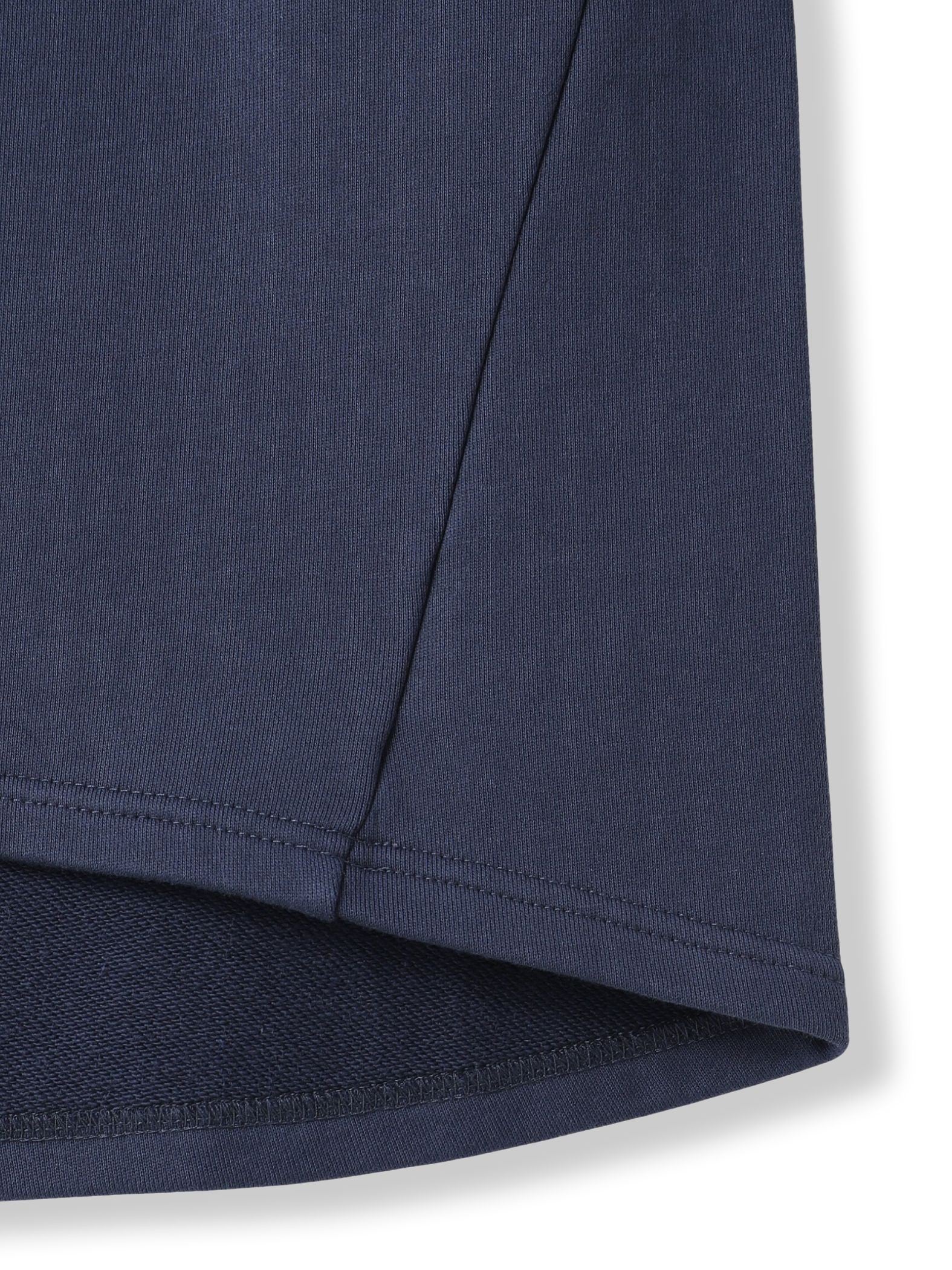 ストライプスリーブハーフジッププルオーバー≪手洗い可能≫