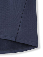 ストライプスリーブハーフジッププルオーバー≪手洗い可能≫