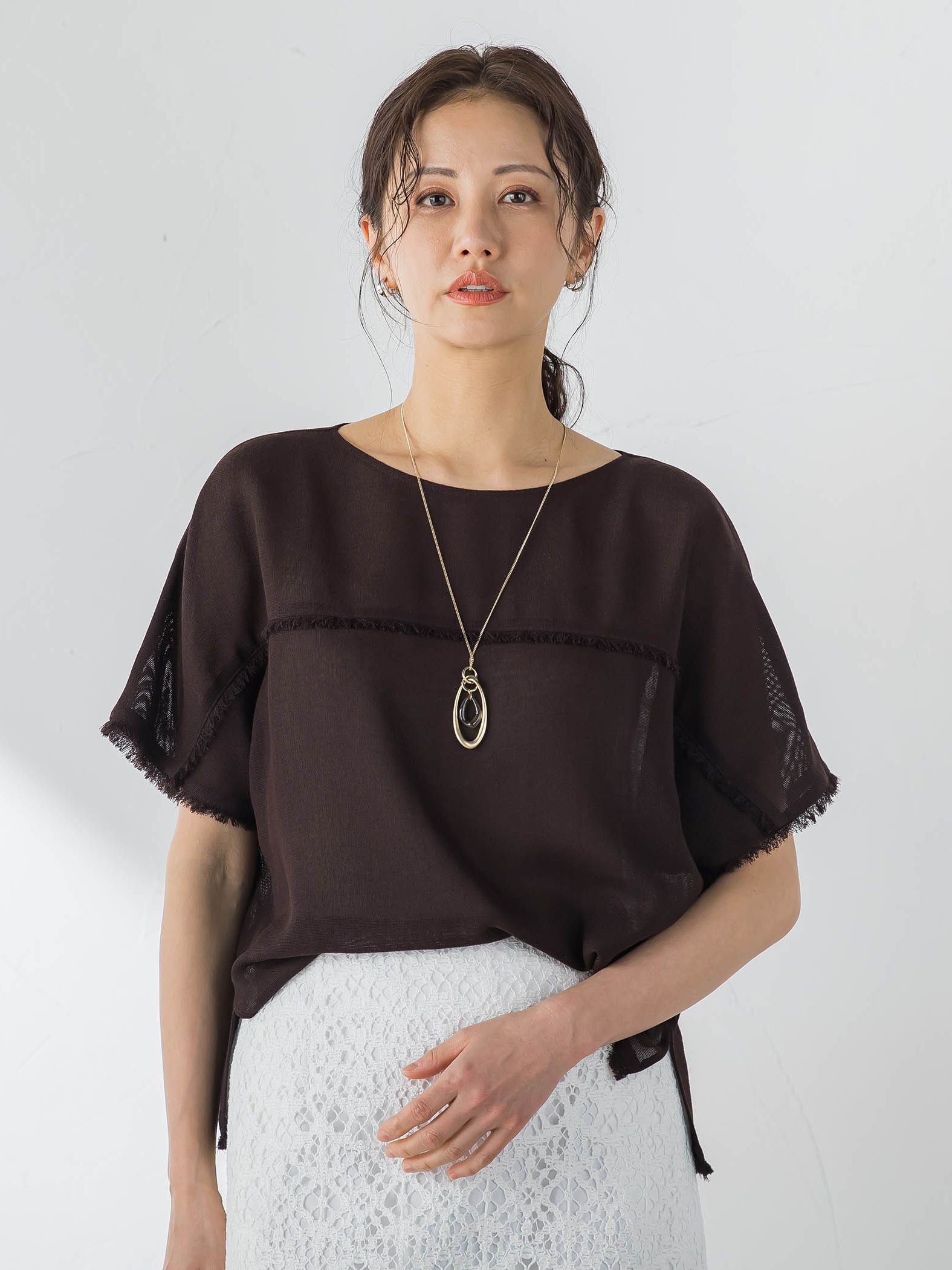 14SS CARVEN メッシュブラウス Women's Tops & Shirts | Carven