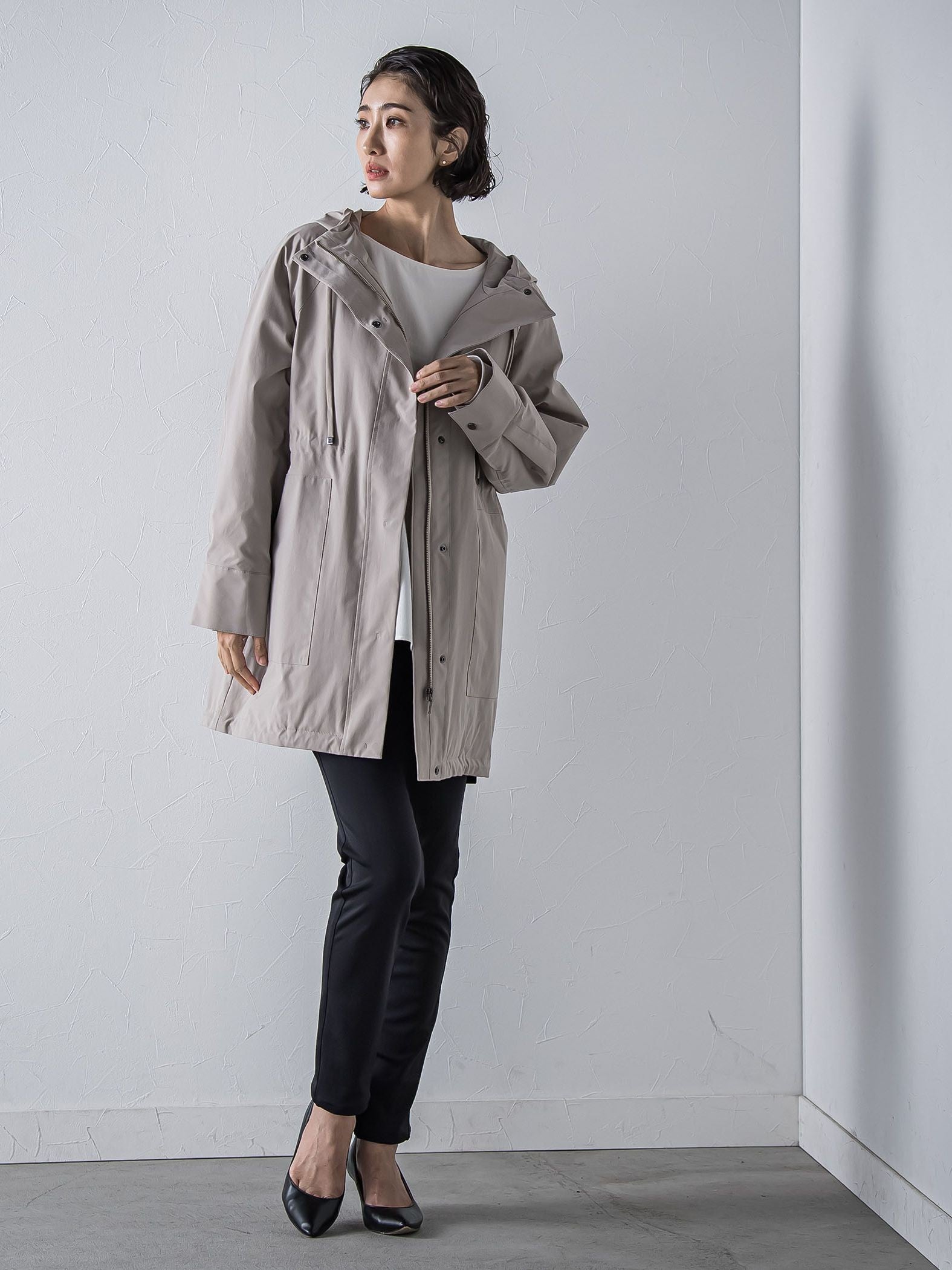 パーテーションダウンマウンテンパーカー≪洗濯機で洗える≫