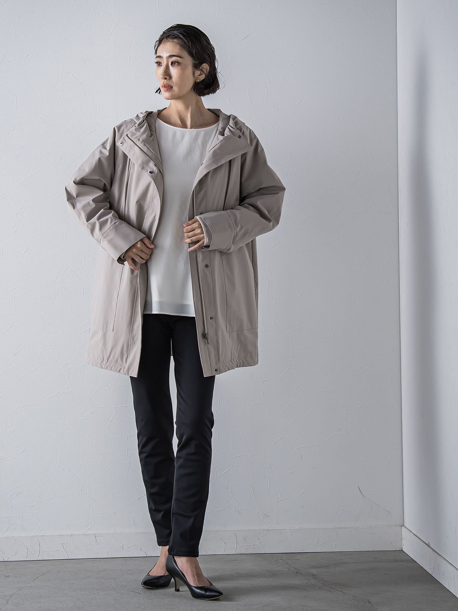 パーテーションダウンマウンテンパーカー≪洗濯機で洗える≫