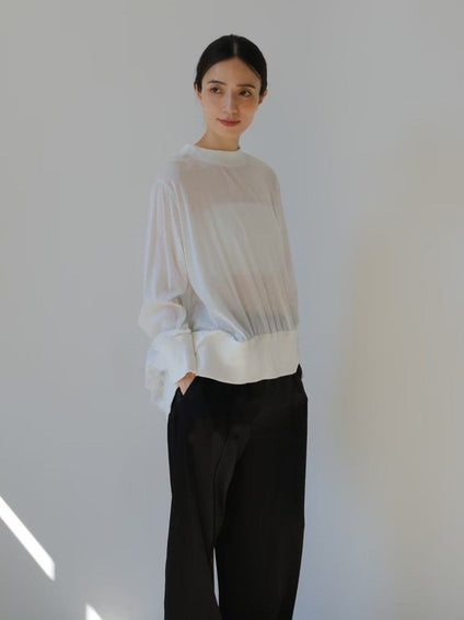 soft gather tops 【日本製】