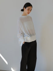 soft gather tops 【日本製】