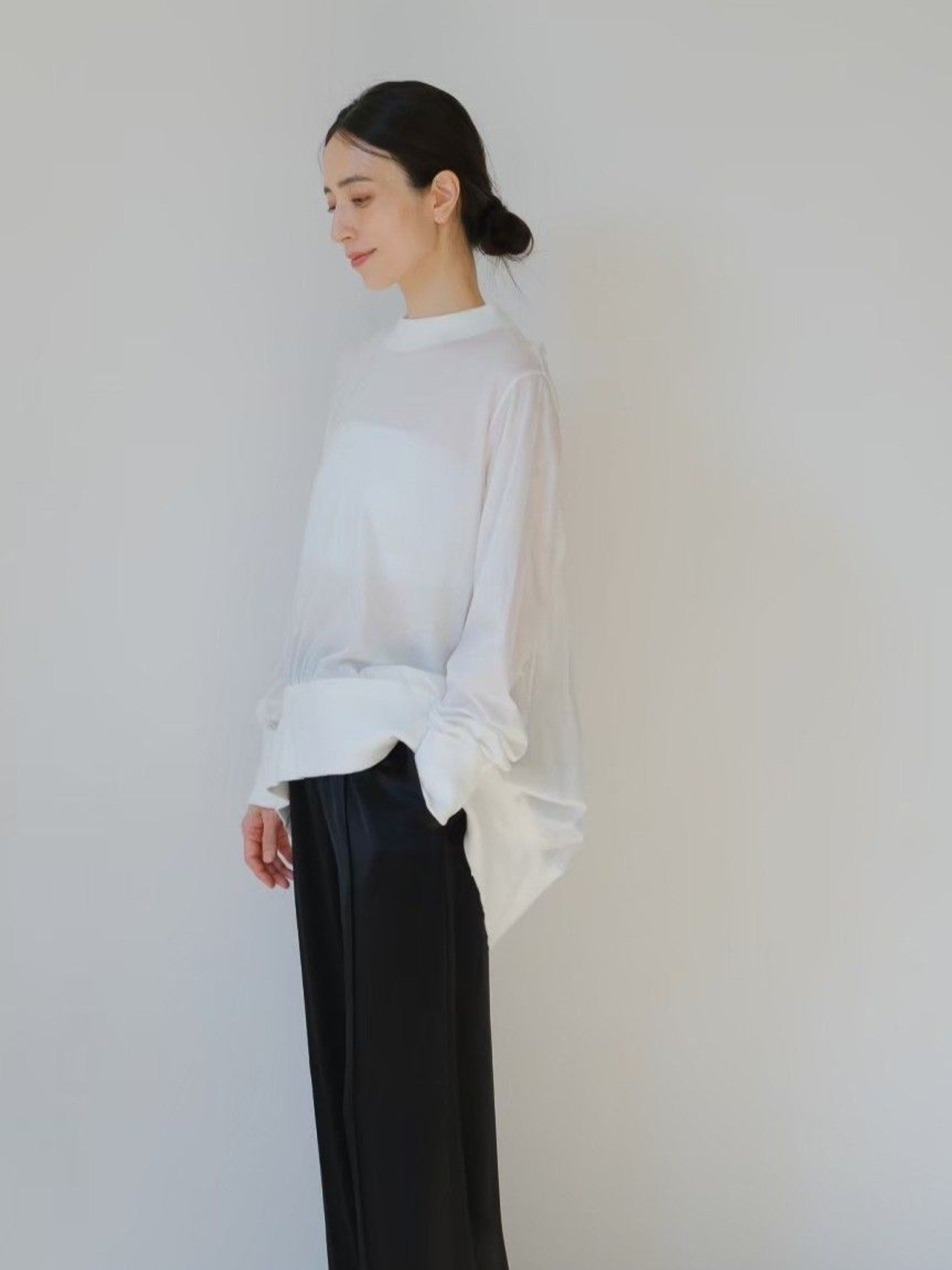 soft gather tops 【日本製】