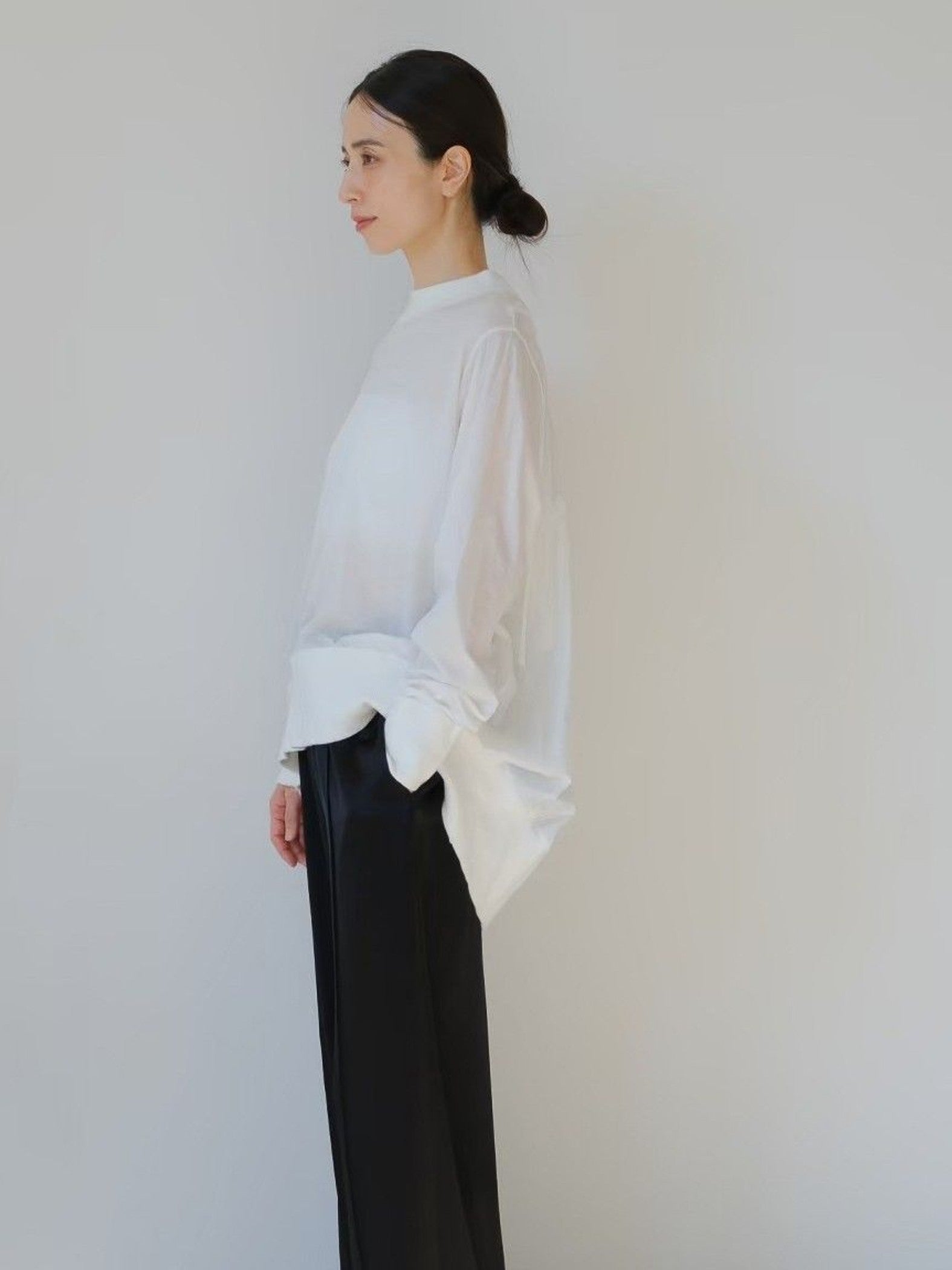 soft gather tops 【日本製】