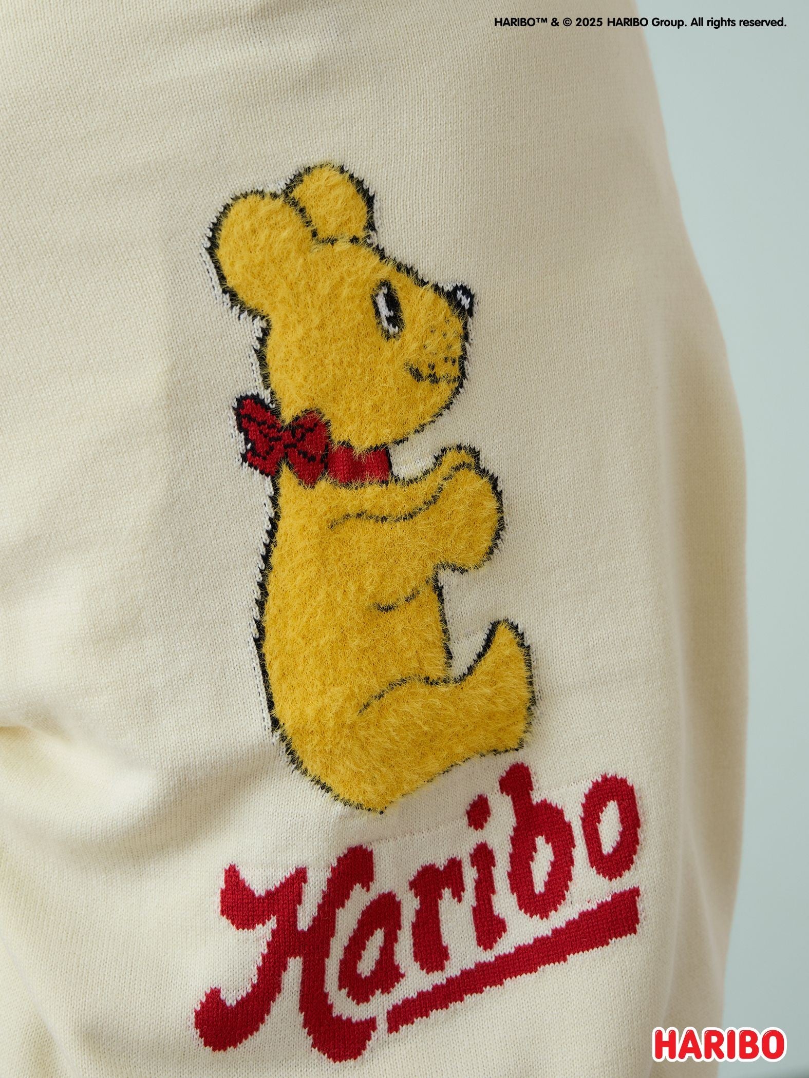 HARIBO/RETROゴールドベアニット≪手洗い可能≫