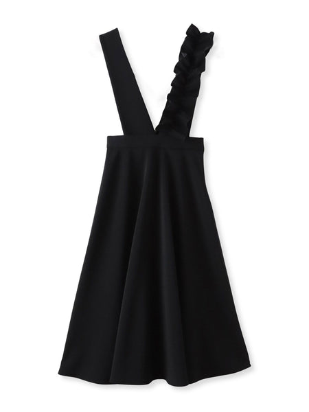 ダンボールフリルジャンパースカート