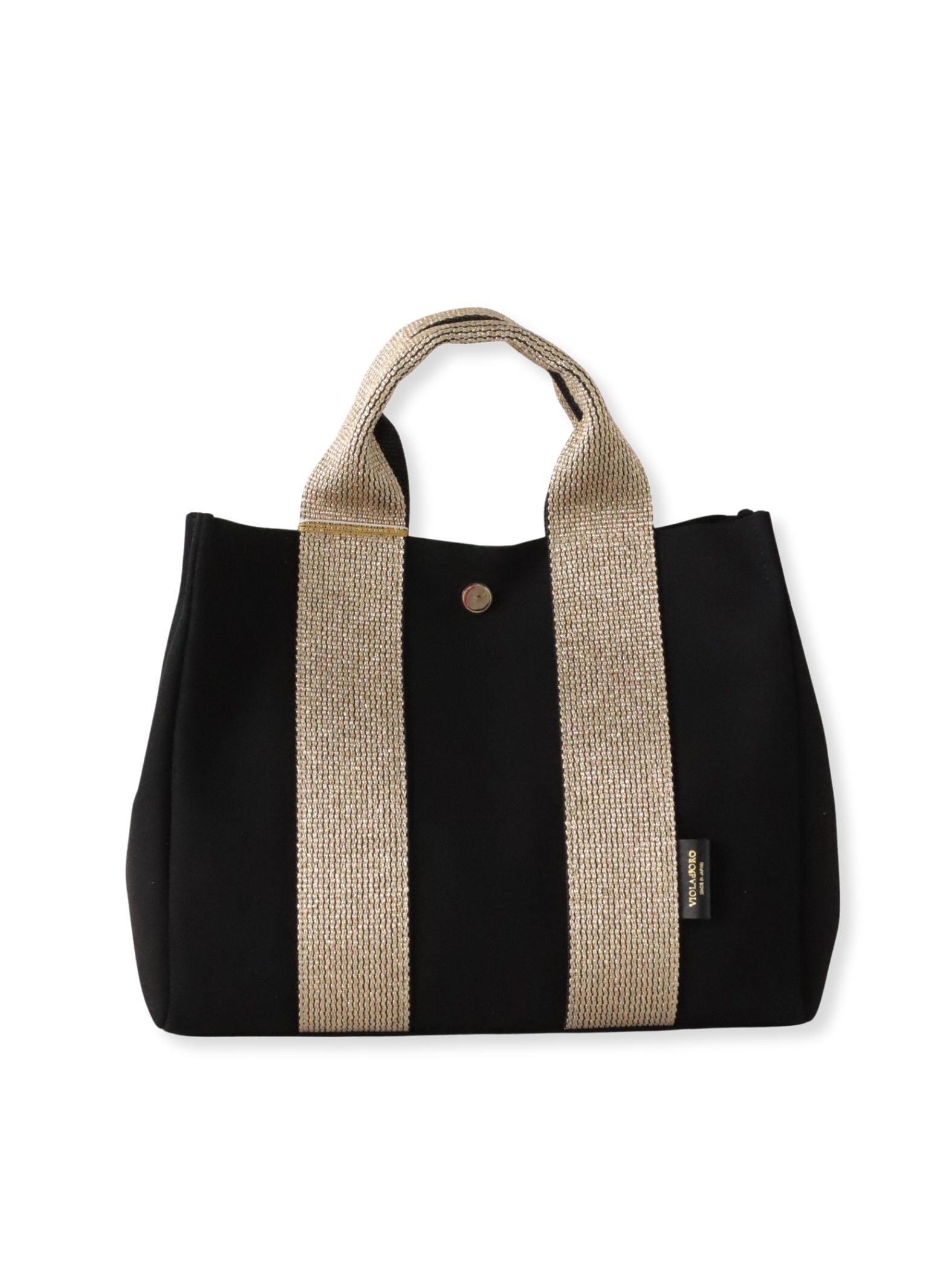 【VIOLAd'ORO】ラメテープトートバッグ