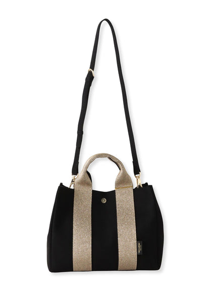 【VIOLAd'ORO】ラメテープトートバッグ