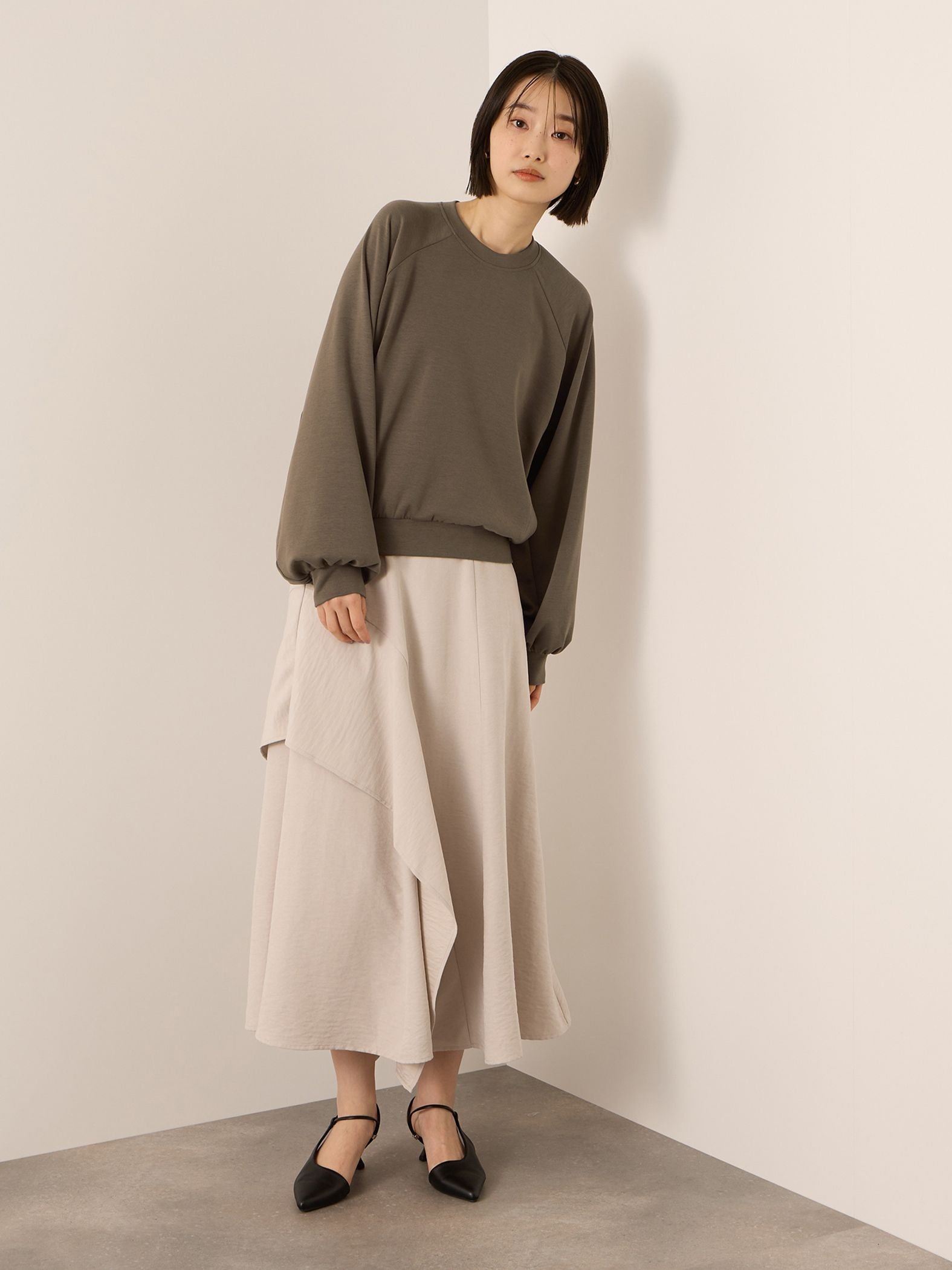 【予約販売】ライトダンボールプルオーバー≪手洗い可能≫