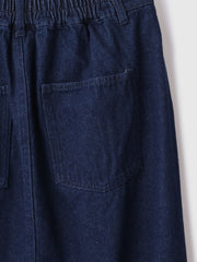 【落ち感◎】10OZデニムIラインスカート