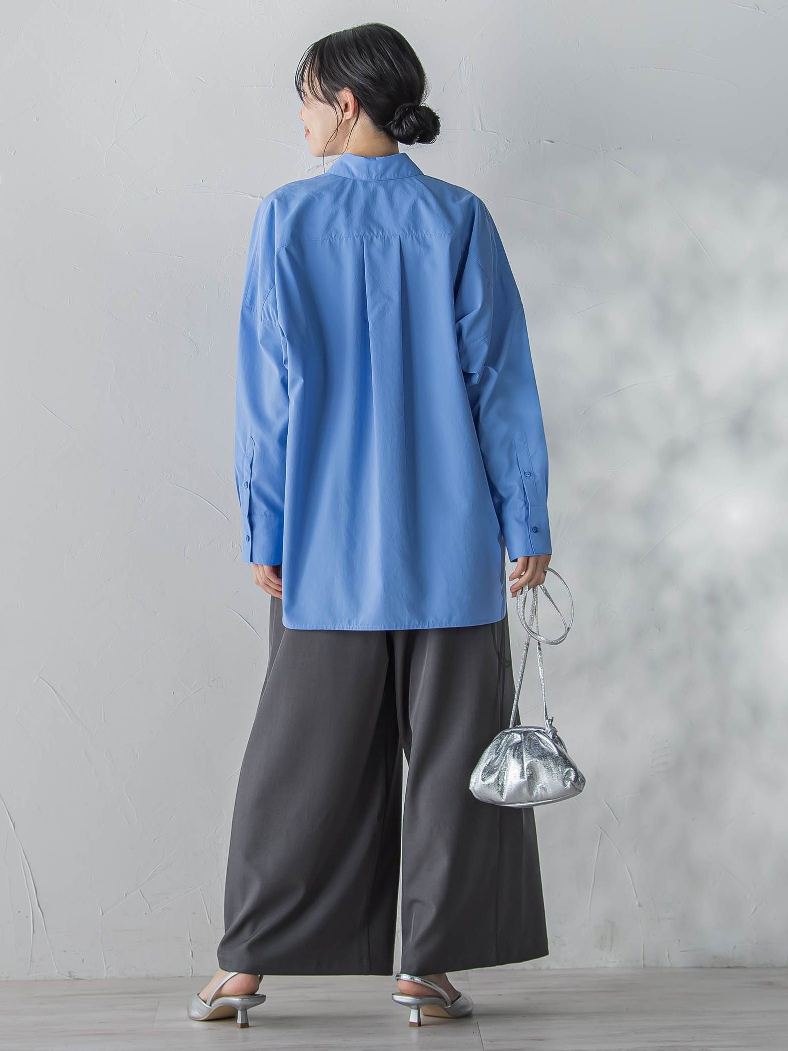 ヴィンテージブロードシャツ≪手洗い可能≫