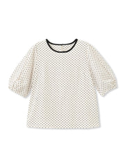 【WEB限定】サッカードットブラウス