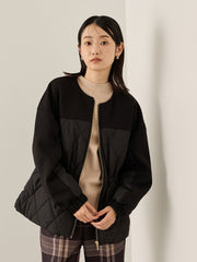 ダイヤキルティングダンボールブルゾン