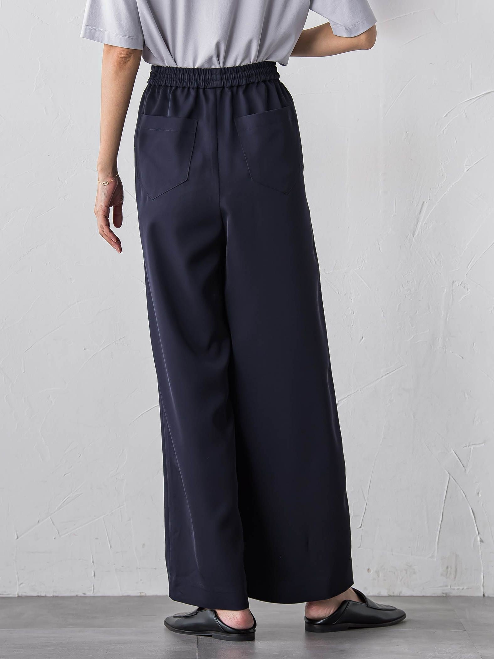 【受注会限定】トリアセチノワイドパンツ