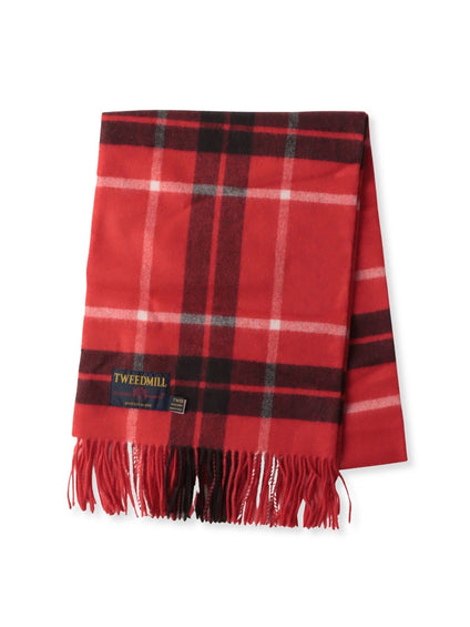 【TWEEDMILL】チェックマフラー