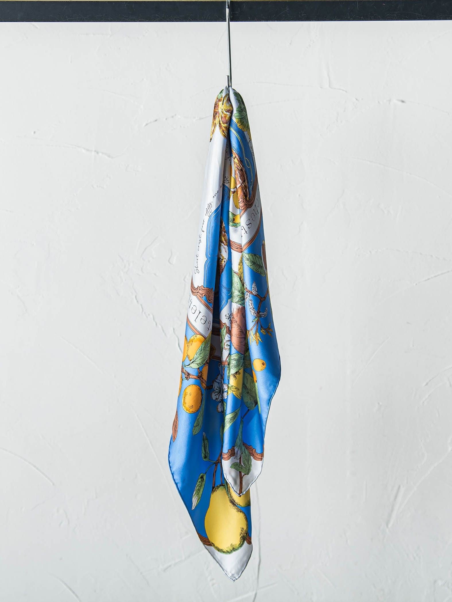 【WEB限定】【manipuri】＜シルクスカーフ88＞アンティークレシピ