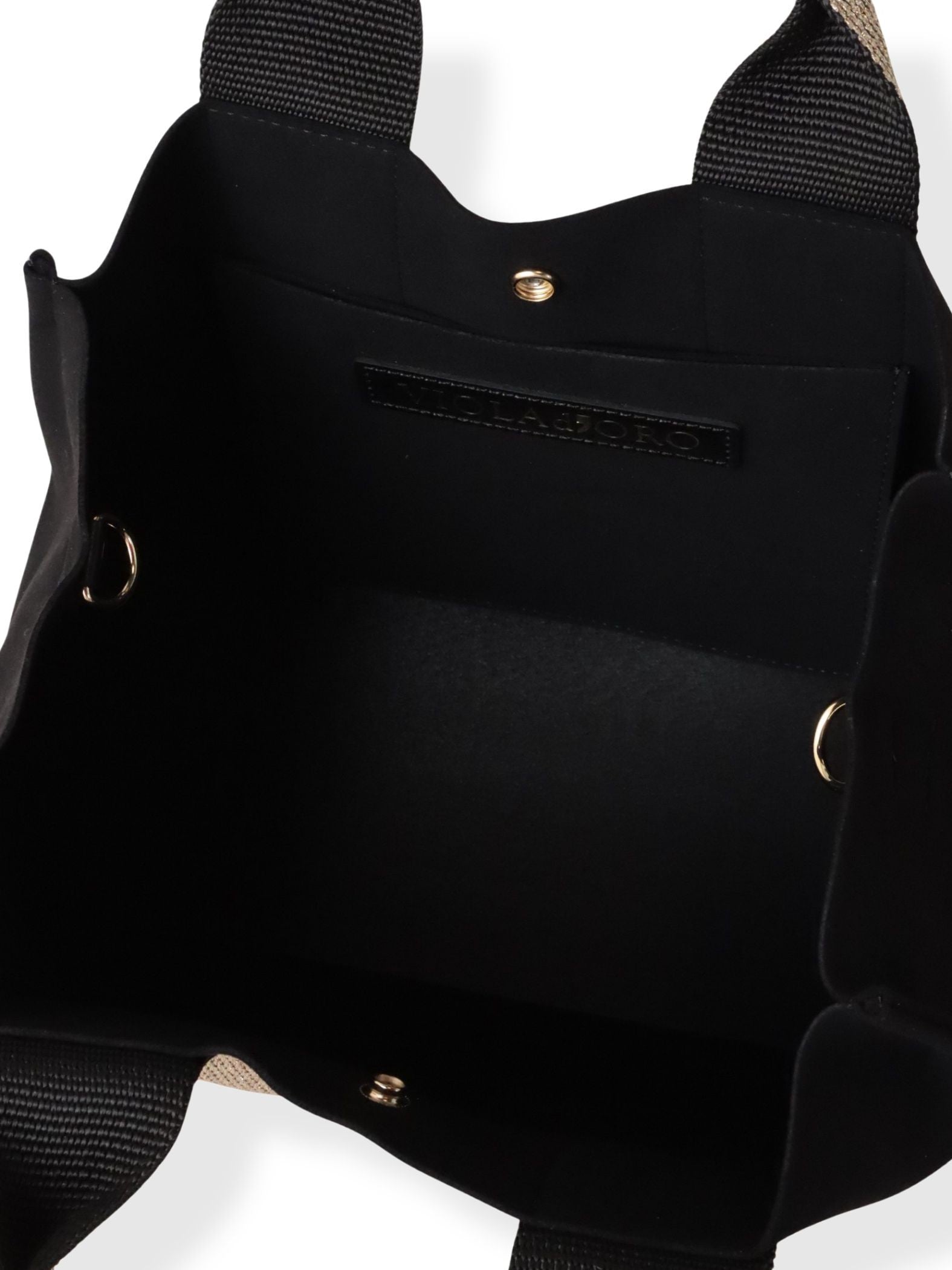 【VIOLAd'ORO】ラメテープトートバッグ