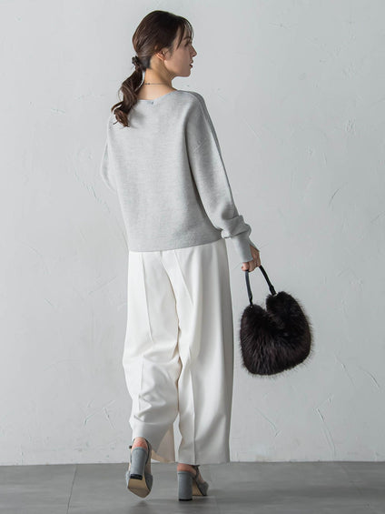 ホールガーメントガーターニット≪WEB限定11号/洗える≫