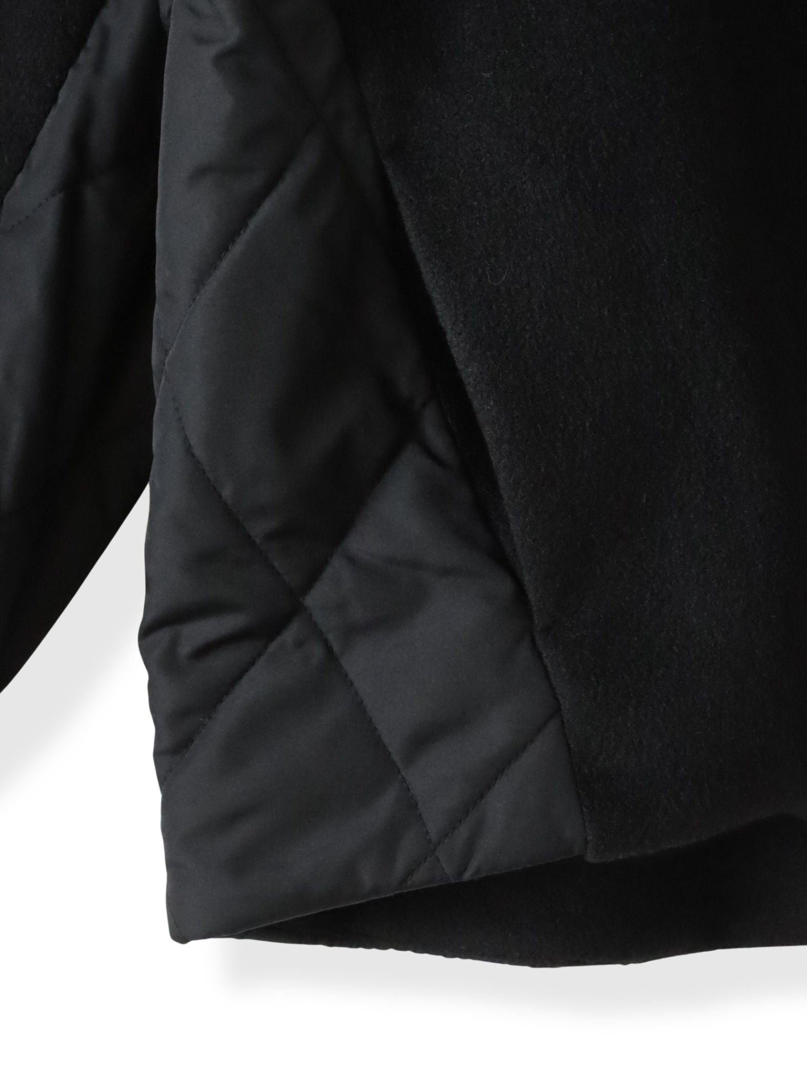 【biyori】キルティングノーカラーブルゾン