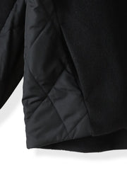 【biyori】キルティングノーカラーブルゾン