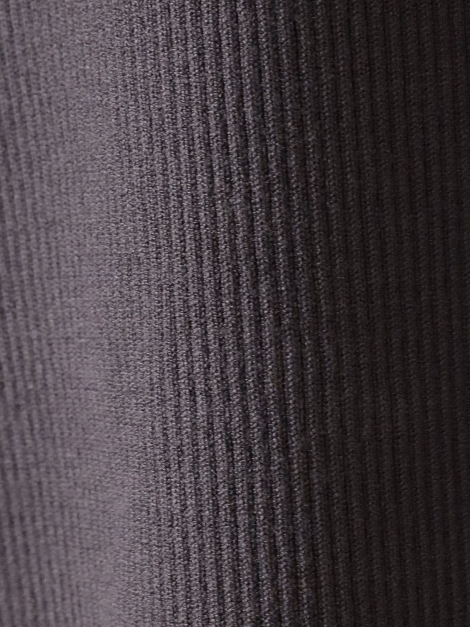 袖フリルパールリブニット